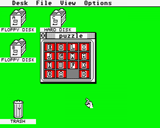 Puzzle Screenshot 1 (Atari ST)