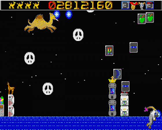 Revenge of the Mutant Camels Screenshot 10 (Atari ST)