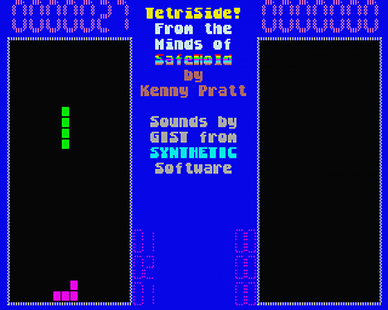 TetriSide! Screenshot 1 (Atari ST)