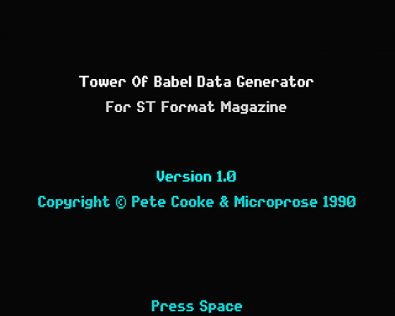 Tower of Babel [Datadisk]