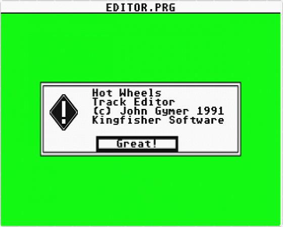 Hot Wheels Screenshot 9 (Atari ST)