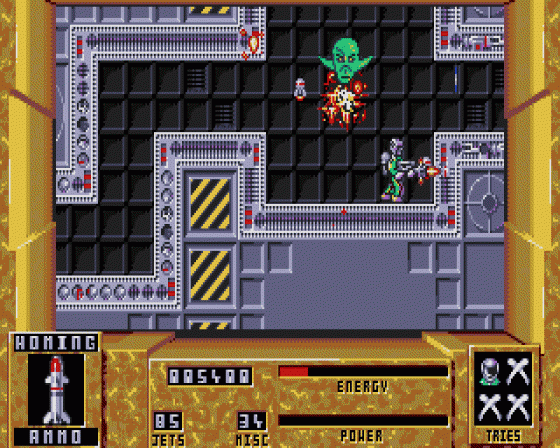 Dan Dare III: The Escape [preview] Screenshot 7 (Atari ST)