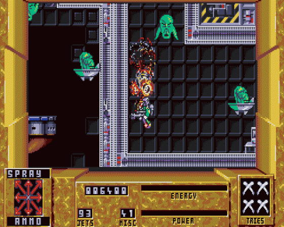 Dan Dare III: The Escape [preview] Screenshot 8 (Atari ST)