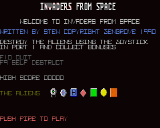 Invaders from Space [coverdisk]