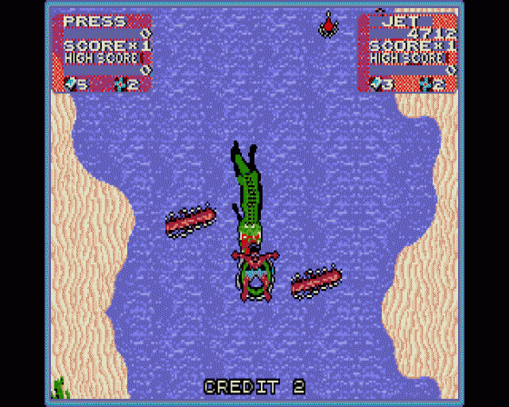 Toobin' [coverdisk] Screenshot 7 (Atari ST)