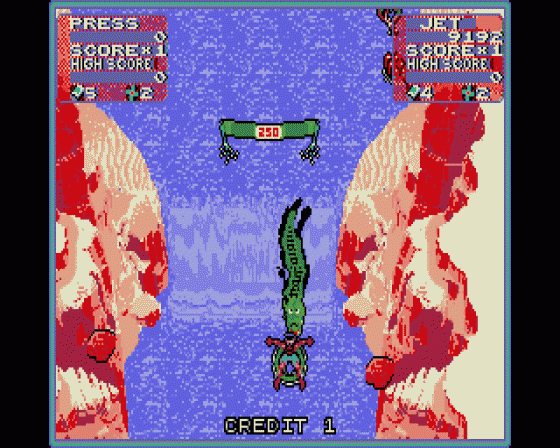 Toobin' [coverdisk] Screenshot 8 (Atari ST)