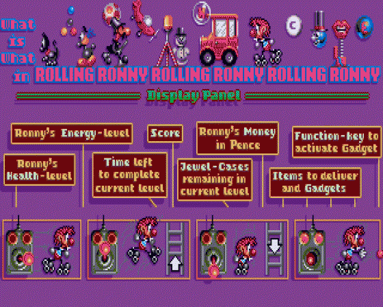 Rolling Ronny Screenshot 5 (Atari ST)