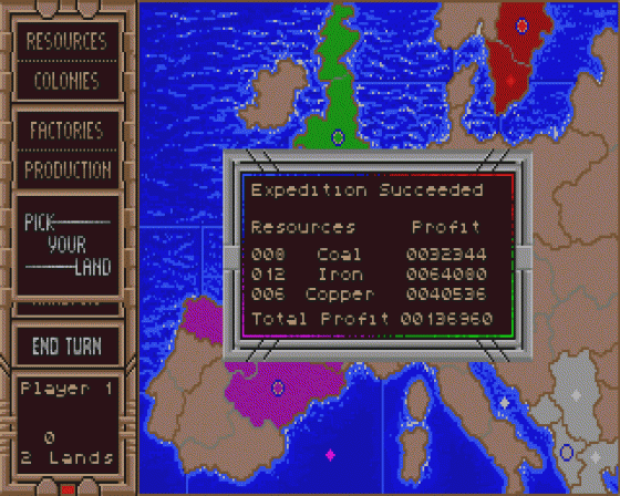 Scenario: Theatre of War Screenshot 5 (Atari ST)