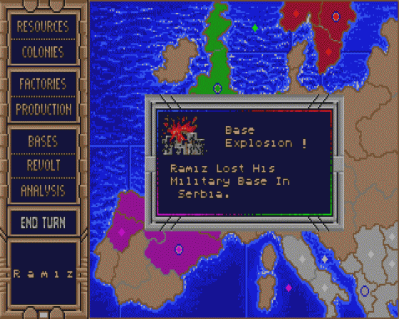 Scenario: Theatre of War Screenshot 6 (Atari ST)