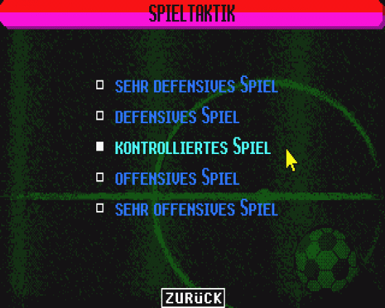 Starbyte Super Soccer Screenshot 7 (Atari ST)