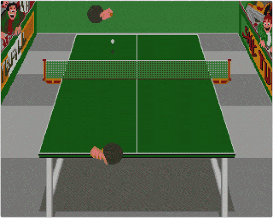 Turtle Table Tennis Simulation Screenshot 5 (Atari ST)