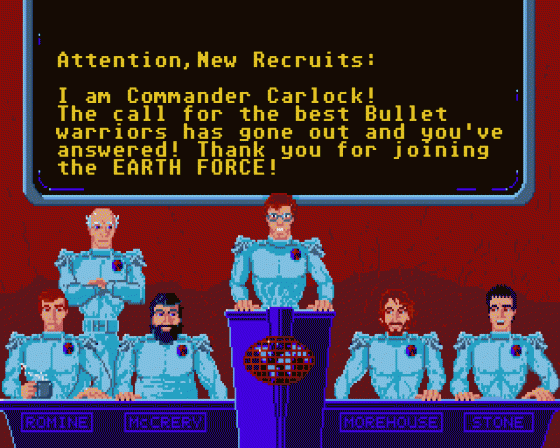 Aliants: The Desperate Battle for Earth Screenshot 10 (Atari ST)