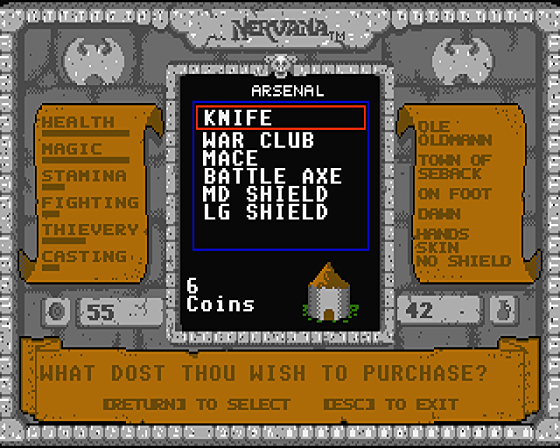 Nervana Quest 3&4 Screenshot 13 (Atari ST)