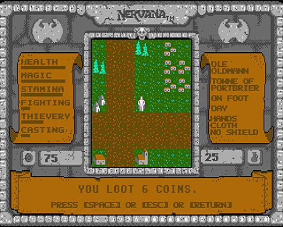 Nervana Quest 3&4 Screenshot 27 (Atari ST)