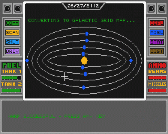 Space Conquest - A Galactic Odyssey Screenshot 8 (Atari ST)