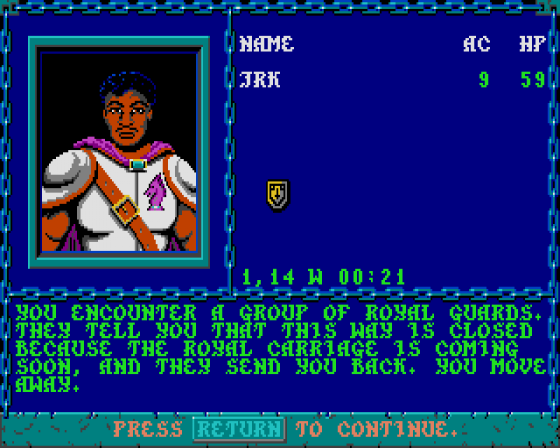 Curse Of The Azure Bonds Screenshot 5 (Atari ST)