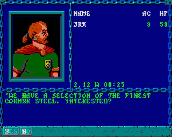 Curse Of The Azure Bonds Screenshot 6 (Atari ST)