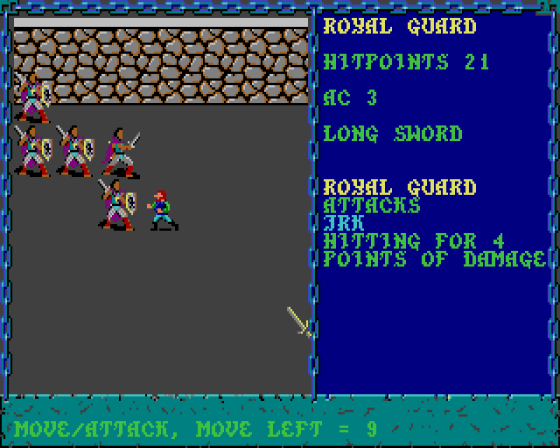 Curse Of The Azure Bonds Screenshot 12 (Atari ST)