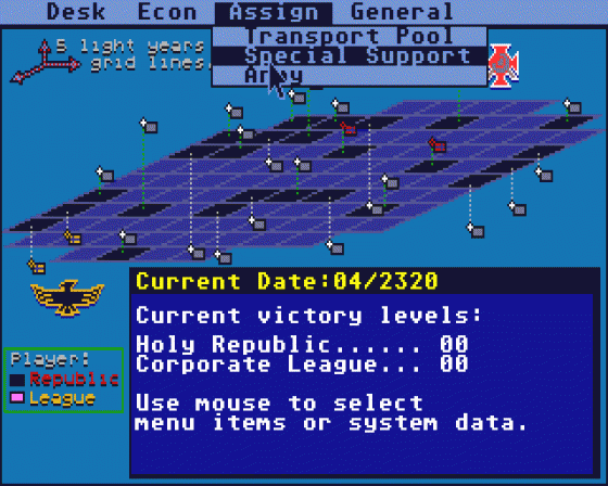 Stellar Crusade Screenshot 5 (Atari ST)