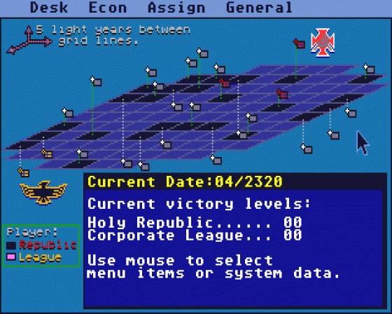 Stellar Crusade Screenshot 6 (Atari ST)