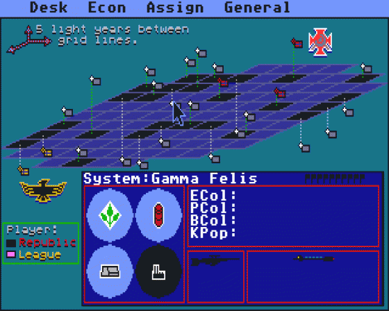 Stellar Crusade Screenshot 7 (Atari ST)