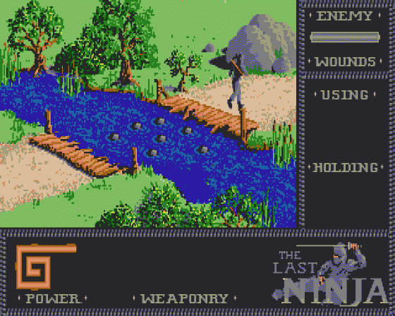 The Last Ninja Screenshot 7 (Atari ST)