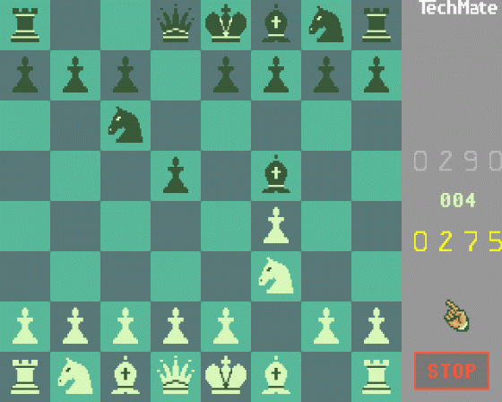 Techmate Chess 1.1 Screenshot 1 (Atari ST)