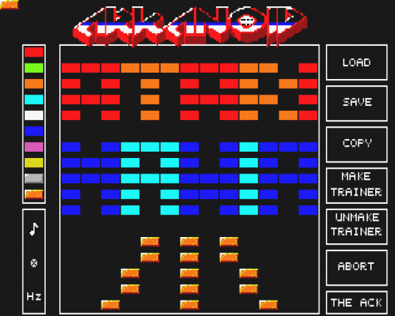 Arkanoid Construction Kit Screenshot 1 (Atari ST)