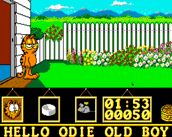 Garfield: Big, Fat, Hairy Deal Screenshot 7 (Atari ST)