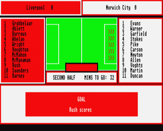 Division One '92 Screenshot 18 (Atari ST)