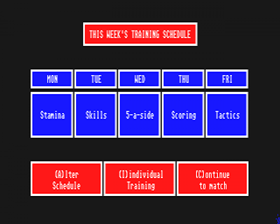 Premier Soccer 1.0 Screenshot 9 (Atari ST)