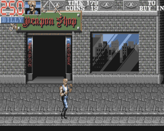 Double Dragon III: The Rosetta Stone Demo Screenshot 5 (Atari ST)