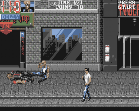 Double Dragon III: The Rosetta Stone Demo Screenshot 7 (Atari ST)