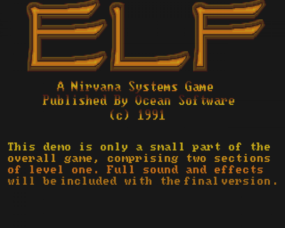 Elf Demo