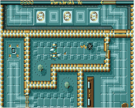 Paradroid 90 Demo Screenshot 11 (Atari ST)