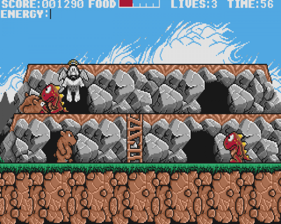 Prehistorik Demo Screenshot 7 (Atari ST)