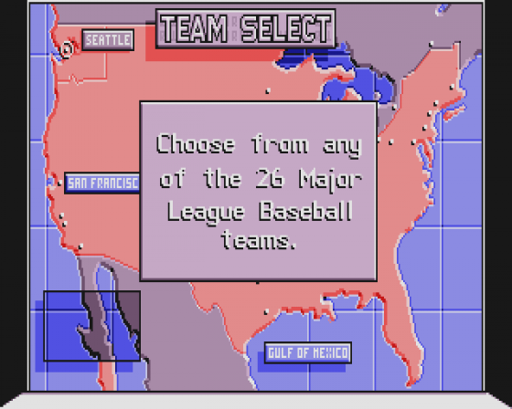 RBI Baseball II Demo Screenshot 7 (Atari ST)