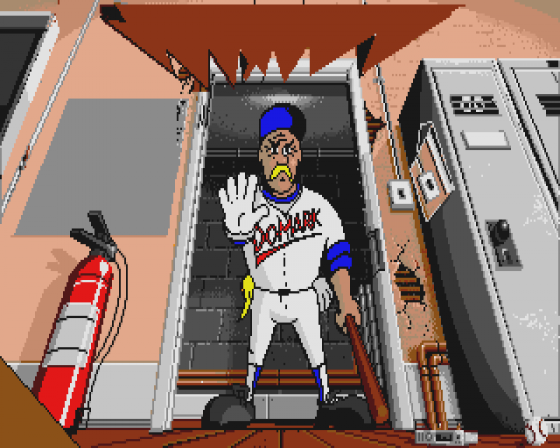 RBI Baseball II Demo Screenshot 8 (Atari ST)