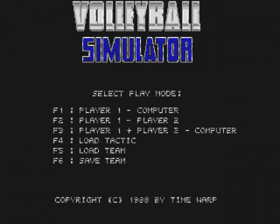 Volleyball Simulator