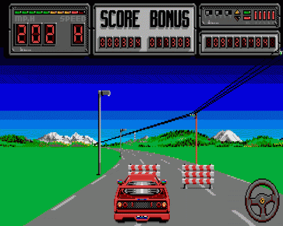 Crazy Cars II Screenshot 5 (Atari ST)