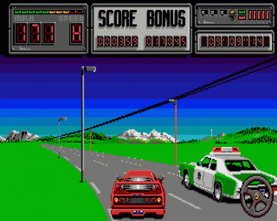 Crazy Cars II Screenshot 6 (Atari ST)