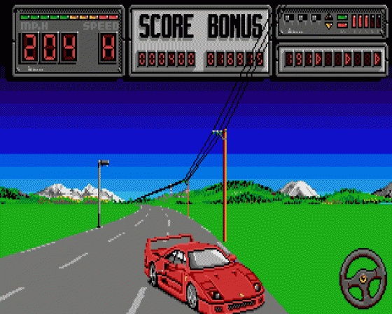 Crazy Cars II Screenshot 7 (Atari ST)
