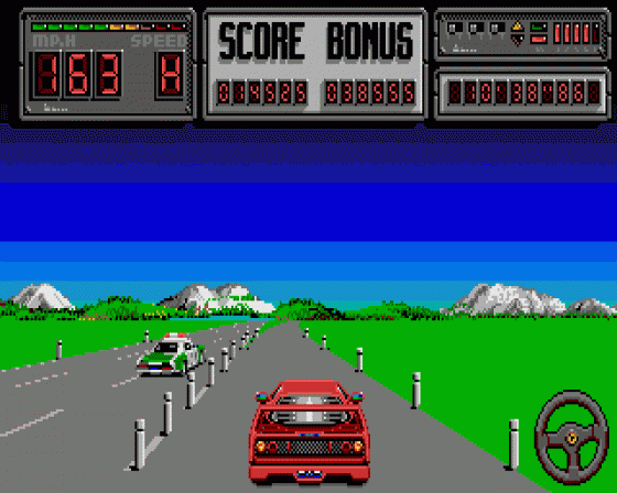 Crazy Cars II Screenshot 11 (Atari ST)
