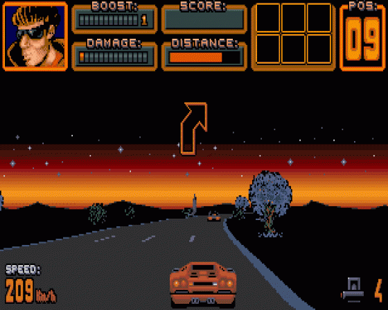 Crazy Cars III Screenshot 5 (Atari ST)
