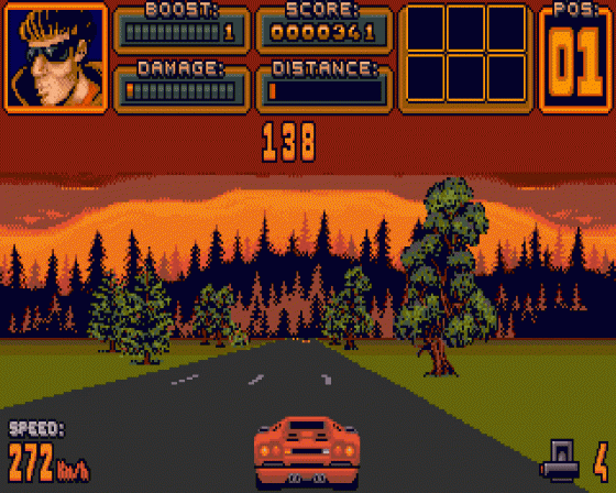 Crazy Cars III Screenshot 13 (Atari ST)