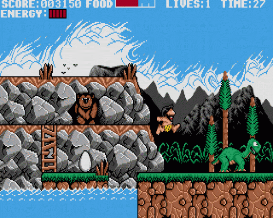 Prehistorik Screenshot 17 (Atari ST)