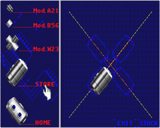 ESS: European Space Simulator Screenshot 5 (Atari ST)