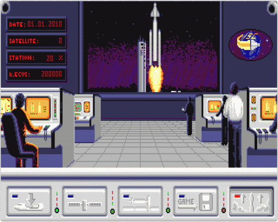 ESS: European Space Simulator Screenshot 6 (Atari ST)