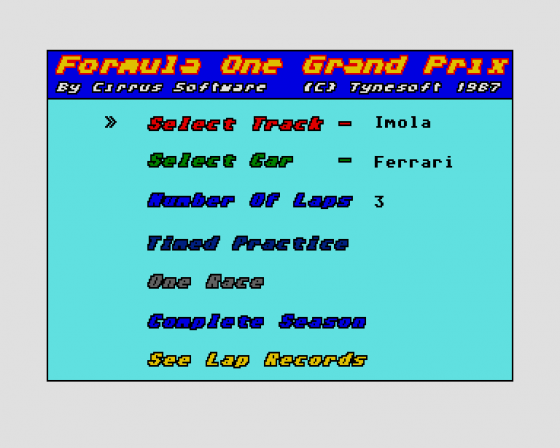 Formula 1 Grand Prix