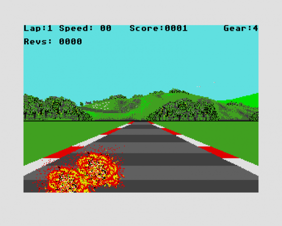 Formula 1 Grand Prix Screenshot 5 (Atari ST)